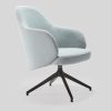 LIVOUD-NANTES BLUE SWIVEL ARMCHAIR_2
